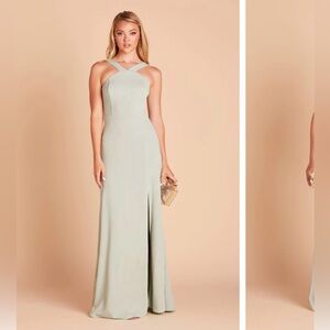 Birdy Grey Gene Crepe Dress in Sage size M